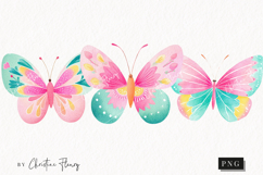 Cute Spring Butterflies Clipart | Spring PNG Product Image 1