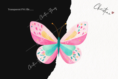 Cute Spring Butterflies Clipart | Spring PNG Product Image 2