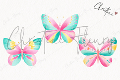 Cute Spring Butterflies Clipart | Spring PNG Product Image 3