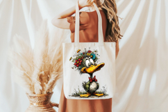 Cute Spring Duck Clipart Product Image 5