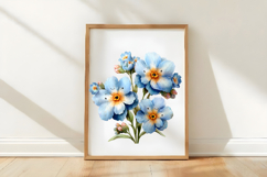 Cute Spring Flower Clipart Product Image 3