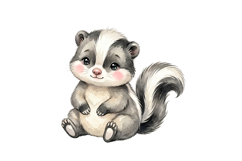 Cute Squirrel Png | Cute Safari Png Product Image 1