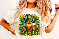 St Patrick&#039;s Day Gnome PNG, Lucky Day PNG, Shamrock PNG Product Image 2