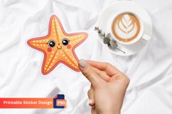 Cute Star Fish Sticker, Adorable Starfish Sticker Product Image 1