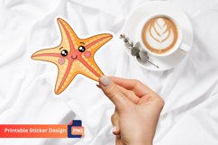 Cute Star Fish Sticker, Adorable Starfish Sticker Product Image 1
