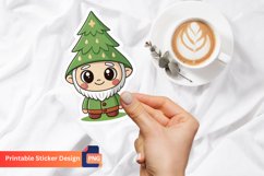 Cute Tree Gnome Sticker Product Image 1