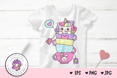 Cute Unicorn Clipart: Pony doodle Kawaii kawaii animals Product Image 4