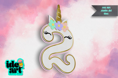 Cute Unicorn Numbers Product Image 2