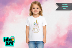 Cute Unicorn Numbers Product Image 3