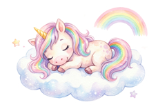 Cute Unicorn Png|Colorful Unicorn Png Product Image 1