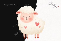 Cute Valentine Animals Clipart | Valentine's Day PNG Product Image 2
