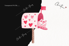 Cute Valentine Clipart | Valentine's Day PNG Product Image 2