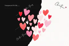 Cute Valentine Clipart | Valentine's Day PNG Product Image 2