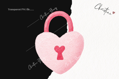 Cute Valentine Clipart | Valentine's Day PNG Product Image 2