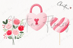 Cute Valentine Clipart | Valentine's Day PNG Product Image 3
