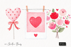 Cute Valentine Clipart | Valentine's Day PNG Product Image 1