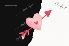 Cute Valentine Clipart | Valentine's Day PNG Product Image 2