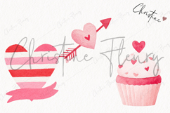 Cute Valentine Clipart | Valentine's Day PNG Product Image 3