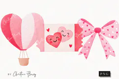 Cute Valentine Clipart | Valentine's Day PNG Product Image 1