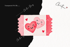 Cute Valentine Clipart | Valentine's Day PNG Product Image 2