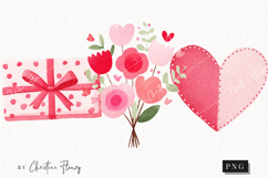 Cute Valentine Clipart | Valentine's Day PNG Product Image 1