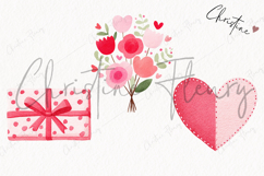 Cute Valentine Clipart | Valentine's Day PNG Product Image 3