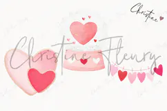 Cute Valentine Clipart | Valentine's Day PNG Product Image 3