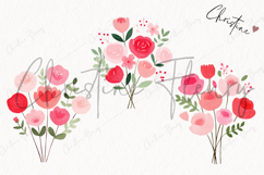 Cute Valentine Clipart | Valentine's Day PNG Product Image 3
