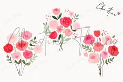 Cute Valentine Clipart | Valentine's Day PNG Product Image 3