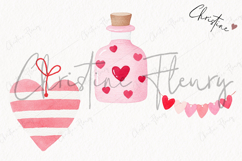 Cute Valentine Clipart | Valentine's Day PNG Product Image 3