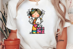 cute valentine animals clipart Product Image 2