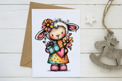 cute valentine animals clipart Product Image 3