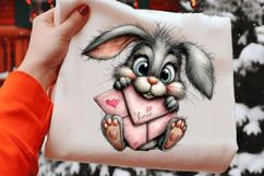 Cute Valentine Companions Watercolor Clipart Product Image 2