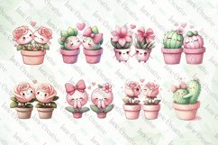 Cute Valentine Plant Couple Bundle Product Image 2