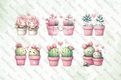 Cute Valentine Plant Couple Bundle Product Image 4