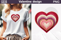 Valentine Heart Clipart | Heart Sublimation Product Image 1