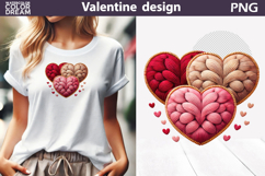 Valentine Heart Clipart | Heart Sublimation Product Image 1