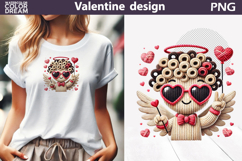 Cupid Valentine Clipart | Cupid Heart Valentines Day Product Image 1