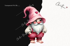 Cute Valentines Gnome | Valentines Day PNG Product Image 2