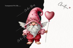 Cute Valentines Gnome | Valentines Day PNG Product Image 2