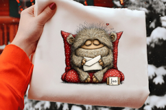 Cute Valentines Monster Clipart Product Image 2