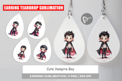 Cute Vampire Boy Earring Product Image 1