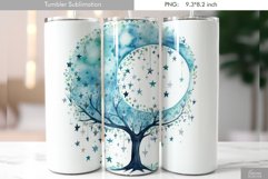 Cute Pastel Watercolor Tumbler Design Product Image 3