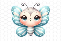 Cute Watercolor Butterfly Clipart Sublimation PNG