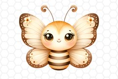 Cute Watercolor Butterfly Clipart Sublimation PNG