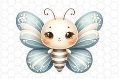 Cute Watercolor Butterfly Clipart Sublimation PNG