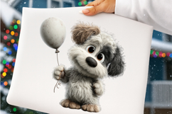 Cute Watercolor Dogs Clipart Product Image 4