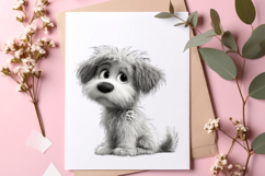 Cute Watercolor Dogs Clipart Product Image 5
