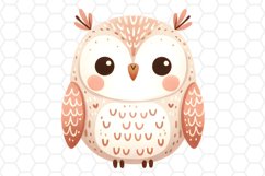 Cute Watercolor Owl Clipart Owl PNG Design