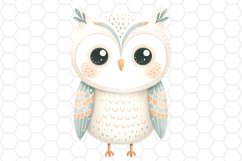 Cute Watercolor Owl Clipart Owl PNG Design